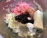 俺流！鶏むね肉と豆腐で…春の菜の花焼売作り方2写真