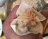 俺流！鶏むね肉と豆腐で…春の菜の花焼売作り方6写真