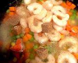 ずぼらさんのエビピラフ※炊飯器使用作り方2写真