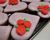 2016年バレンタインアイシングクッキー作り方30写真