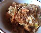 納豆と野菜のコチジャン炒めご飯作り方4写真