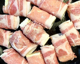 我が家の定番♡肉巻き豆腐キムチーズ焼き♡作り方2写真