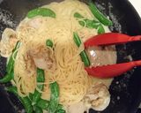 ホタテとインゲンの簡単クリームパスタ作り方9写真