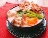 鳥モモ肉と白菜の柚子胡椒クリーム煮作り方7写真