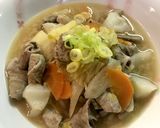 白菜と人参のやわらかモツ煮込み作り方8写真