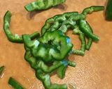 市販のソースで簡単●たらこピーマン作り方1写真