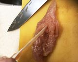 ささみの白ネギ巻作り方1写真