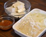ツナと豆腐のスタミナとろみスープ鍋作り方1写真