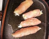 ささみの白ネギ巻作り方6写真