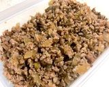 【作り置き】豚肉そぼろ煮作り方4写真
