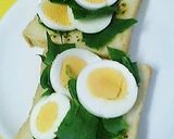 超、朝食、タマゴトースト作り方2写真