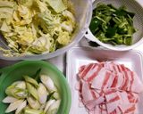 家にある調味料de回鍋肉♡作り方1写真