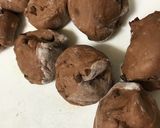 簡単♡かわいいハートのチョコチップパン♡作り方2写真