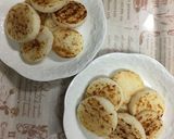 簡単！こんがり長芋の牛肉入り豆苗あんかけ作り方6写真