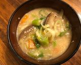 身体温まる、酒粕汁作り方3写真