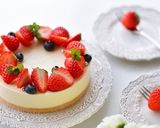ホワイトチョコのレアチーズケーキ作り方17写真