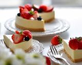 ホワイトチョコのレアチーズケーキ作り方18写真