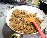 回鍋肉inチャーハン✨作り方4写真