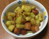 ジャーマンポテト風カレー味作り方4写真