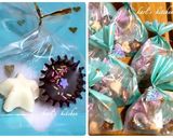 材料2つライスパフホワイトチョコレート作り方9写真