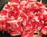 牛すき風（牛丼風）作り方4写真