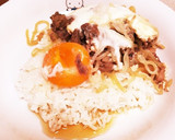 牛すき風（牛丼風）作り方10写真