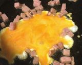 簡単！スパム（ベーコン）たまご丼作り方5写真