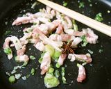 練りゴマ不要♪豚バラde極旨汁なし担々麺作り方2写真