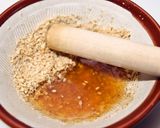 練りゴマ不要♪豚バラde極旨汁なし担々麺作り方4写真