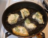 お弁当にも☆鶏胸肉のノリ塩卵白天！作り方4写真