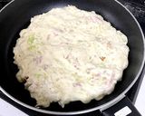玉ねぎと白菜のお好み焼き作り方5写真