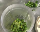 空豆と大豆のスープ　ベジタリアン仕様作り方2写真