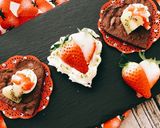 お砂糖なし粉なし！バナナココアパンケーキ作り方1写真