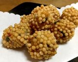 はんぺんと大葉のぶぶあられ揚げ♡作り方6写真