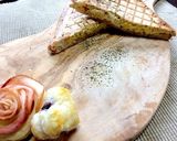 チーズ（マヨ）とハムエッグのホットサンド作り方4写真