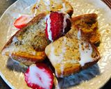 フローズンイチゴのフレンチトースト作り方4写真