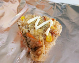 炊き込み御飯が余ったら！味噌マヨ茶漬け作り方1写真