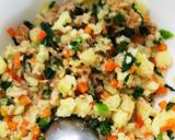 離乳食後期～☆納豆とツナのじゃが芋お焼き作り方5写真