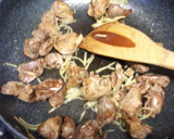 臭みなし！鶏レバーと長ネギの炒め煮作り方3写真