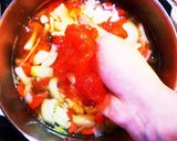 ほうれん草入りミネストローネ作り方6写真