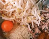 さば水煮缶 もやしのカレー風味巻き焼作り方2写真
