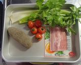 ヤーコン&セロリ 酸味のあるスープ作り方1写真