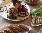 〈市販のお菓子で〉機関車トーマス ケーキ作り方5写真
