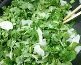 大根菜と生姜の炒め煮作り方3写真