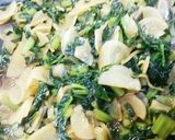 大根菜と生姜の炒め煮作り方4写真