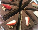 ザッハトルテ風チョコレートケーキ作り方17写真