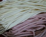 手打ち紅白うどん作り方10写真