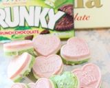バレンタインに♪可愛い３層チョコレート作り方11写真