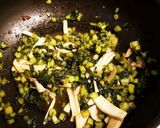 野沢菜のパスタ作り方3写真