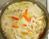 生姜とネギで体ぽかぽか煮込みうどん作り方5写真